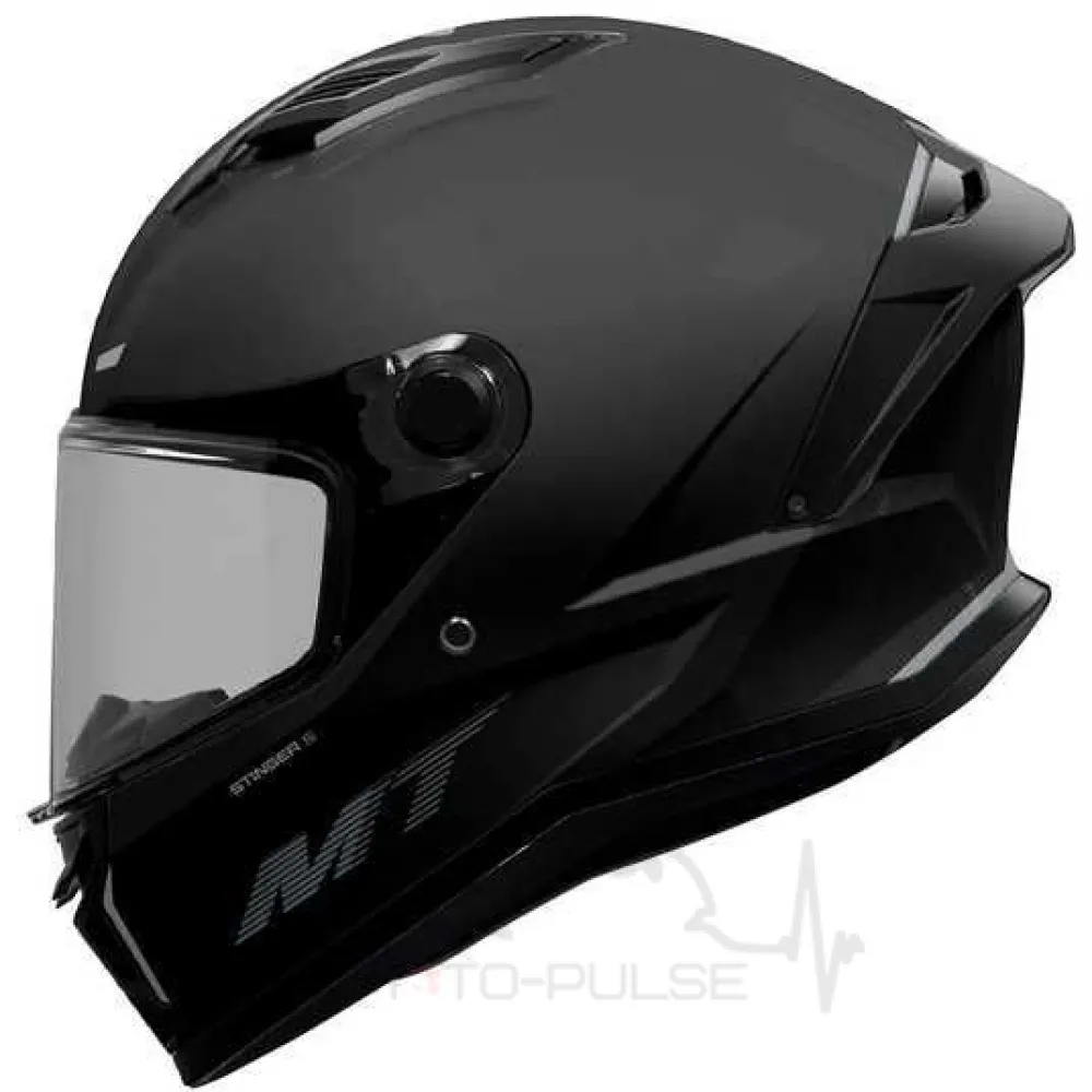 Мотошлем MT Stinger 2 A11 матовый черный (XL)